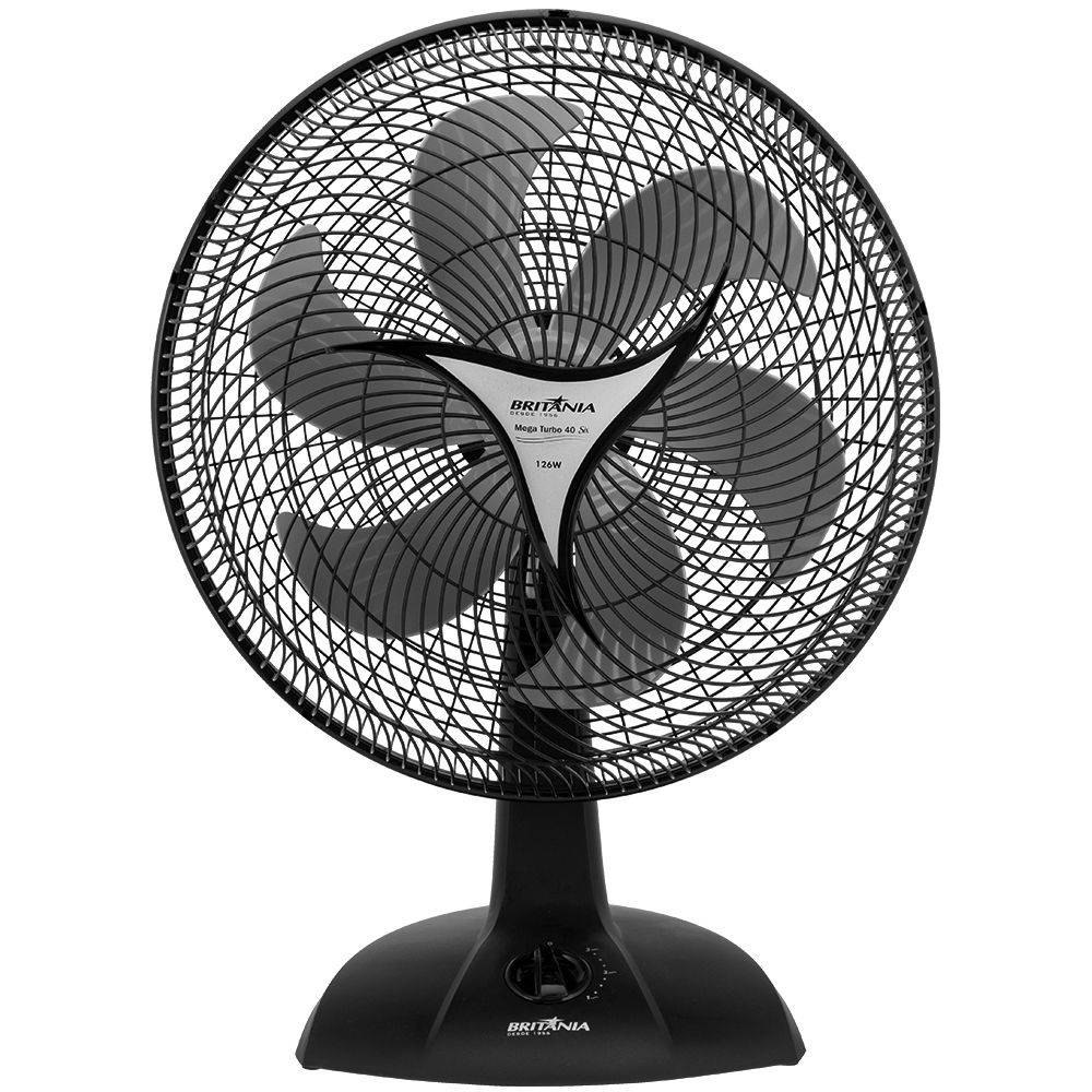 Ventilador Mega Turbo 40 Six 3 Velocidades Britânia